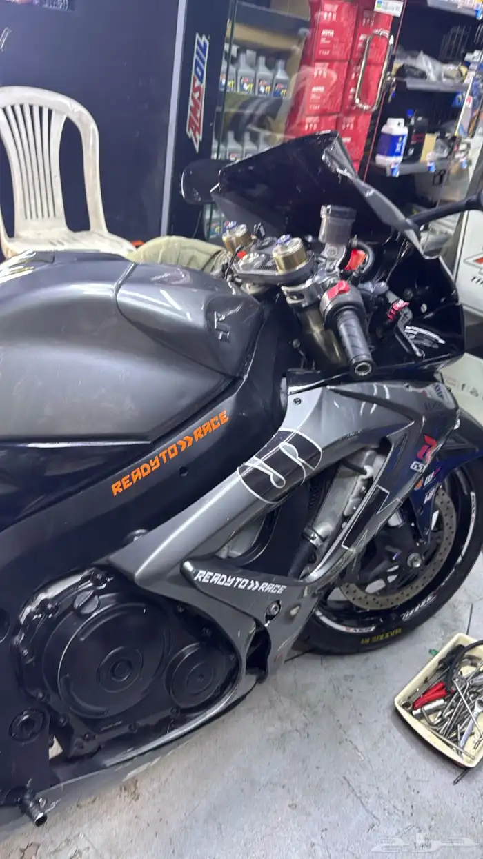 دباب ريس سوزوكي 600 2007 ممشى قليل 0