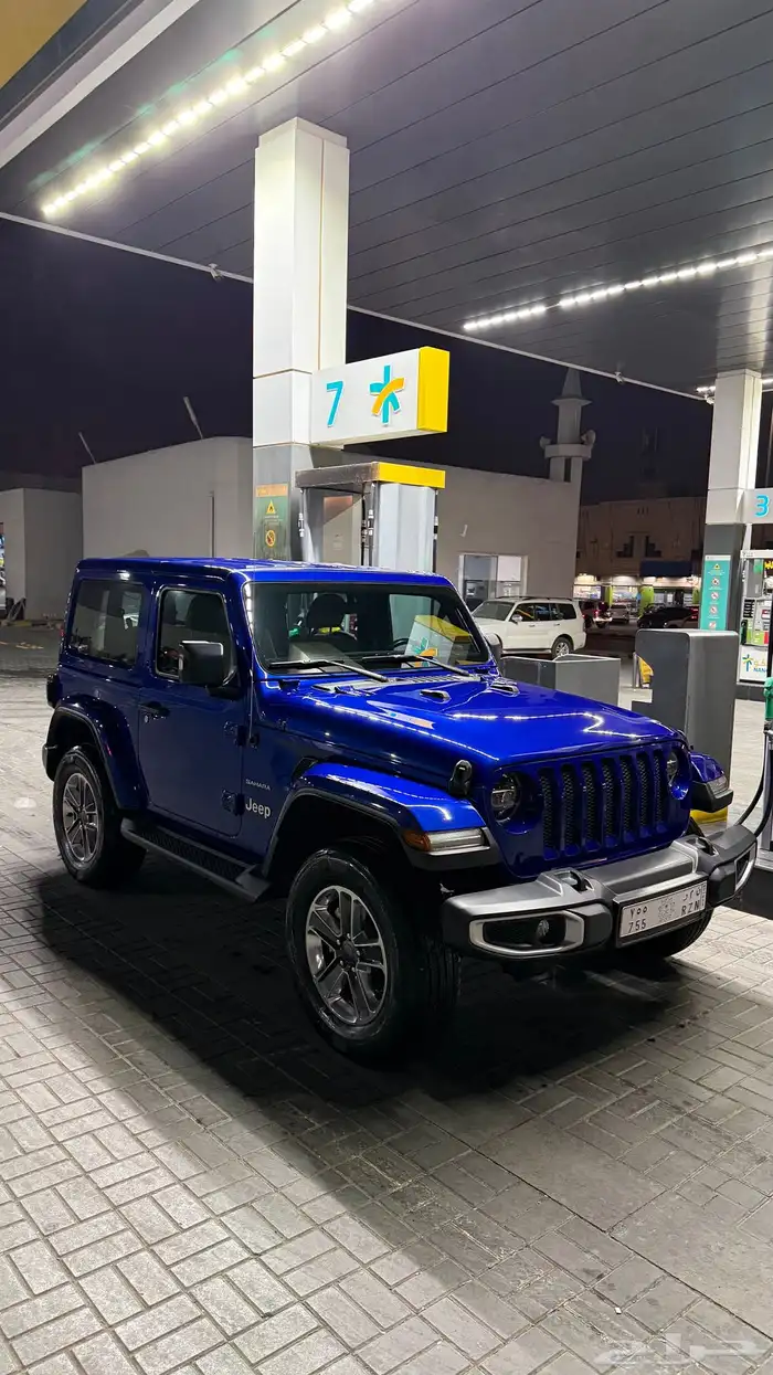 للبيع رانجلر صحارى (ازرق ) 4