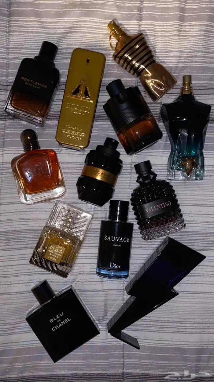 عطور فرنسية مشهوره جديده اصليه ب الباركود شاريها من المطار 0