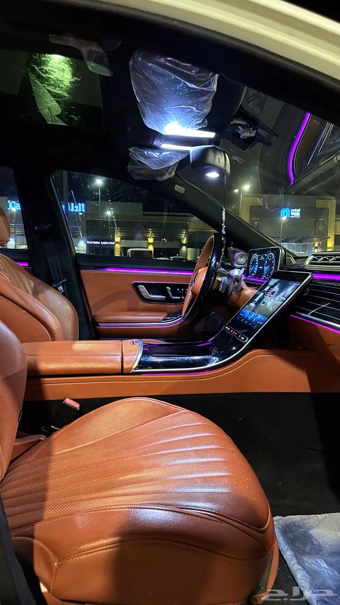 مرسيدس s350 محوله كامل داخلي خارجي الى 2024 17