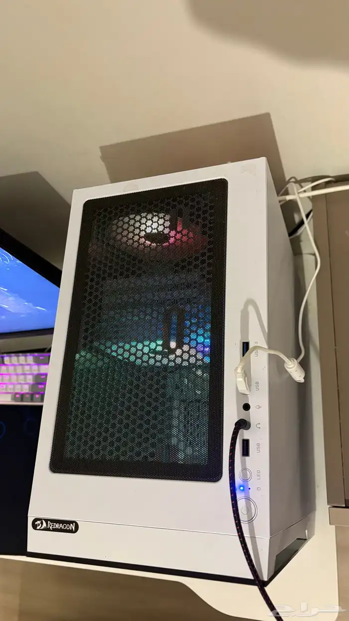 PC i5-12400F RTX 4060 استخدام شهرين فقط ماخذه من كازا سوق 1