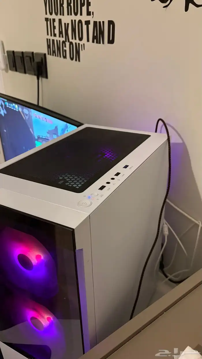 PC i5-12400F RTX 4060 استخدام شهرين فقط ماخذه من كازا سوق 8