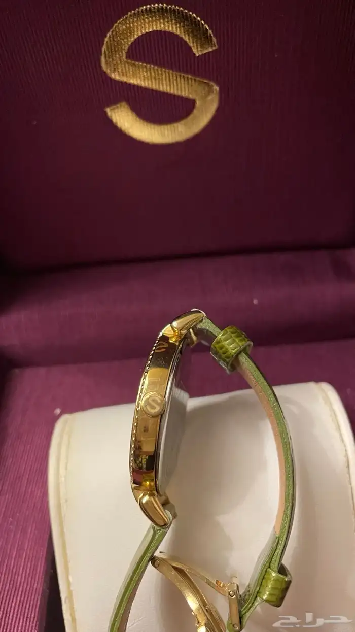 ساعة سمالتو لون اخضر فاتح 2