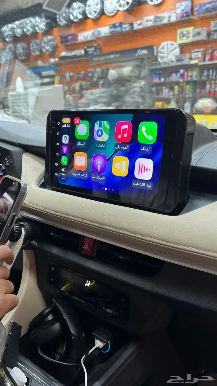 شاشه يارس تركب من 2022 لين 2025 1