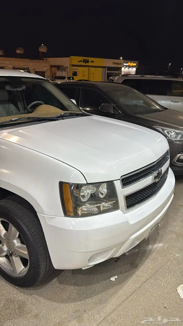 للبيع  شيفروليه تاهو 2007 LTZ   اللون أبيض   دبل 16