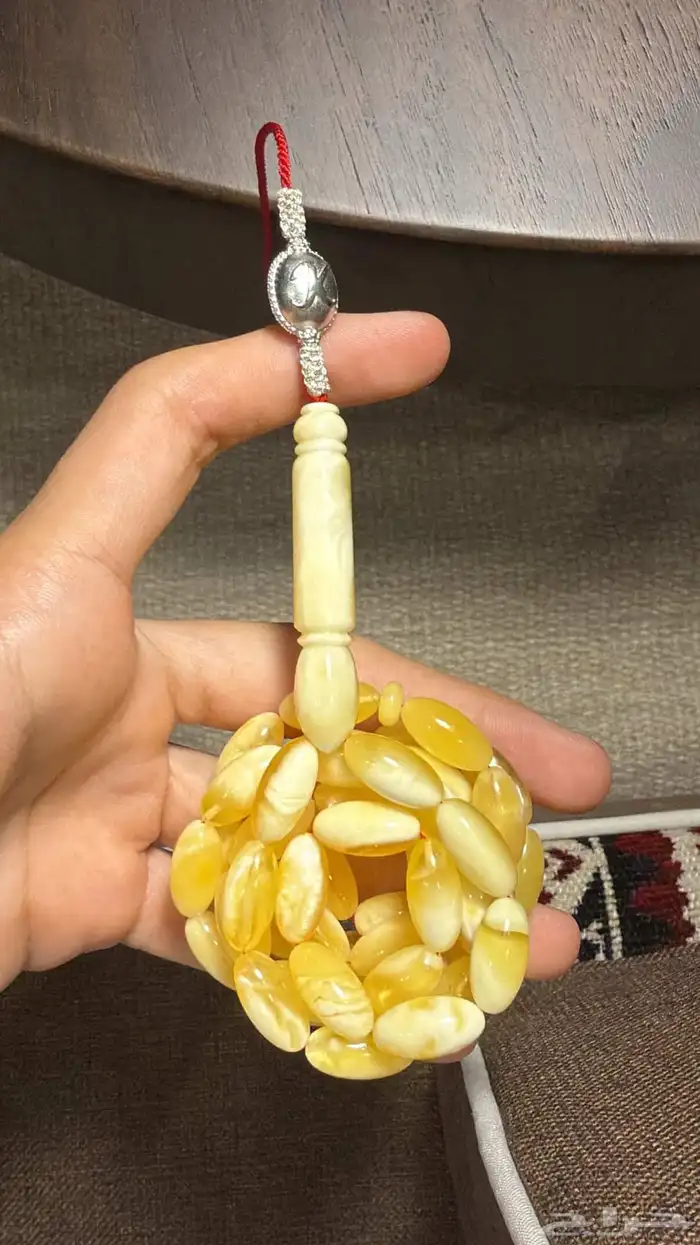 كهرمان مميز من نقتسات جبس عسل ولوغو الخالدي الجديد للبيع 3