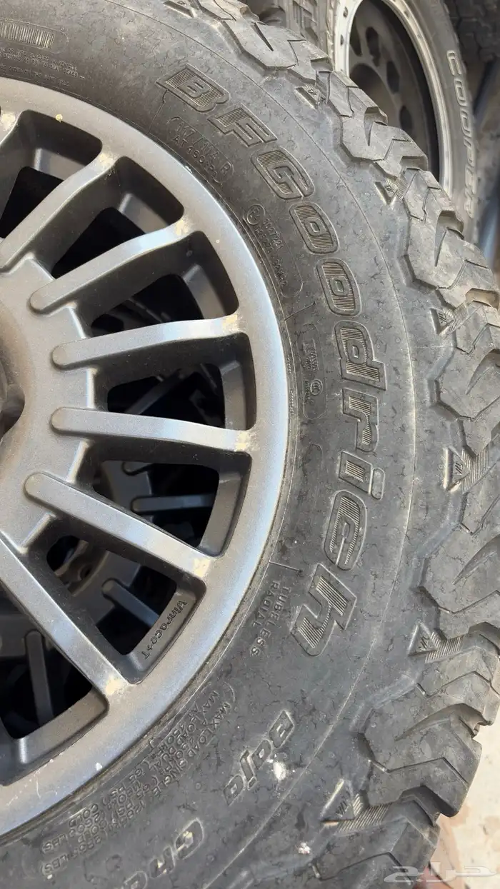 كفرات بف قدرش وجنوط برايد شبه جديد 2