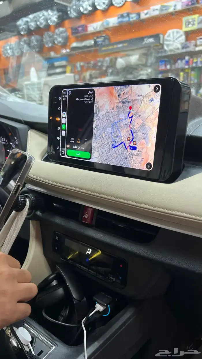 شاشه يارس تركب من 2022 لين 2025 5