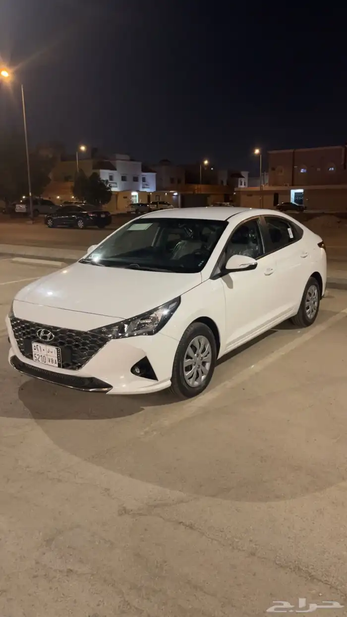 هونداي اكسنت 2022 خليجي بطاقه جمركيه مكينه 1600 ماشيه 40 0