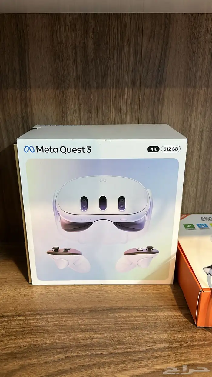 ميتا كويست 3 جديده بضمانها 4K ذاكره 512 مع اضافات 0