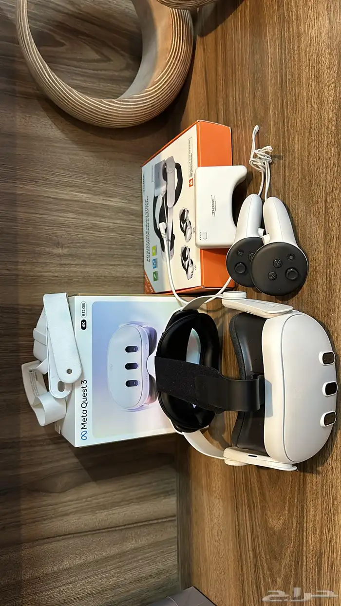 ميتا كويست 3 جديده بضمانها 4K ذاكره 512 مع اضافات 1