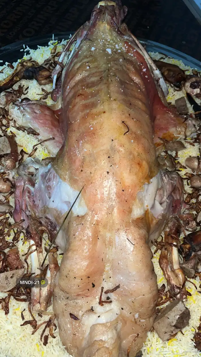 طبخ حنيذ بالمرخ 8