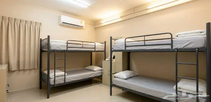 سكن عماله مشترك شامل كهرباء وماء ونظافه ورقابه ووجبات 2