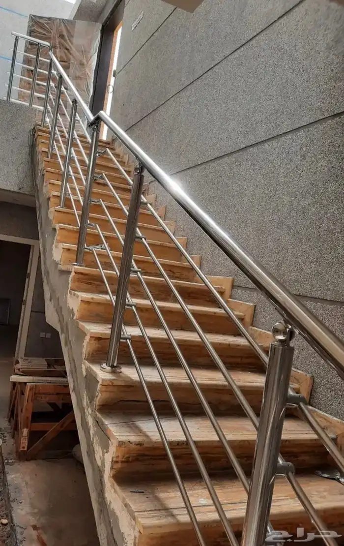 درابزين أستيل زاوية لمسه 10