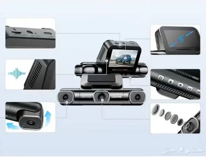 داش كام أزدوم AZDOME 4K-M660 10