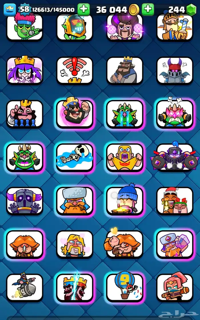 حساب كلاش رويال 12