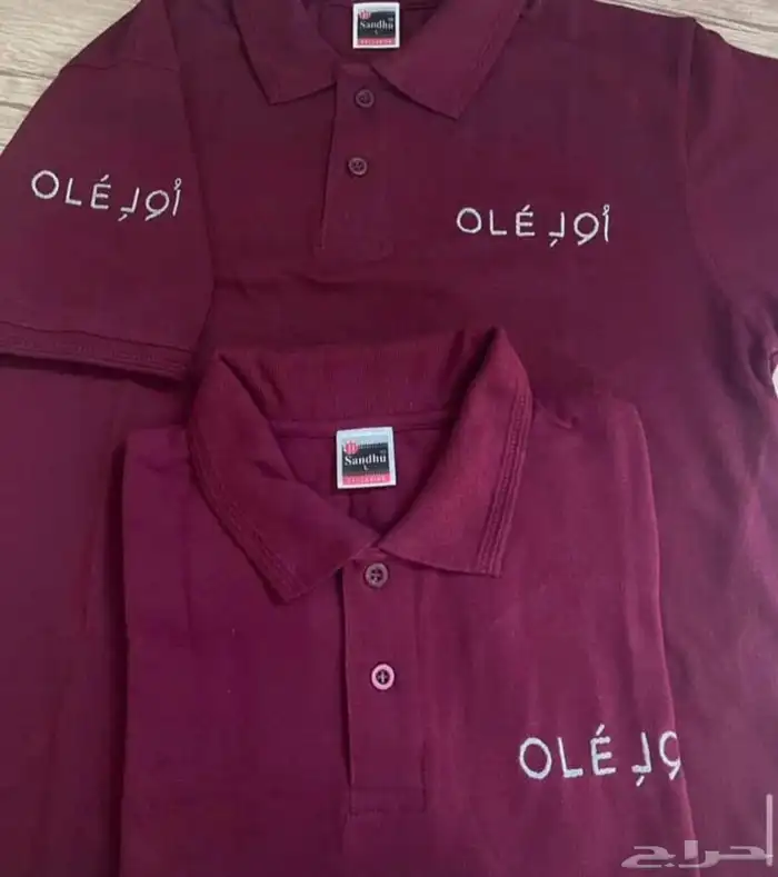 تطريز وطباعه تيشرتات الزي الموحد 35 ريال اقل كميه 12 19