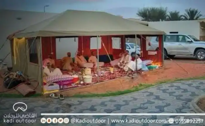 خيمة الديوانية شراع مظله القاضي خيام منقل المكشات رواق 4