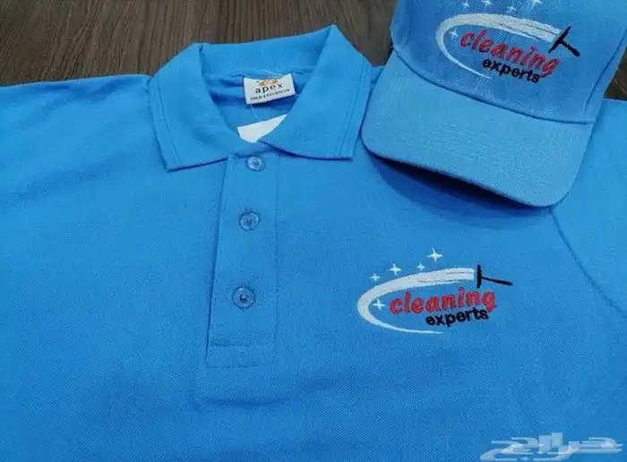 تطريز وطباعه تيشرتات الزي الموحد 35 ريال اقل كميه 12 3