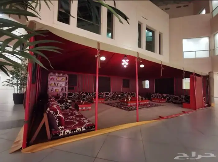 خيمة الديوانية شراع مظله القاضي خيام منقل المكشات رواق 3