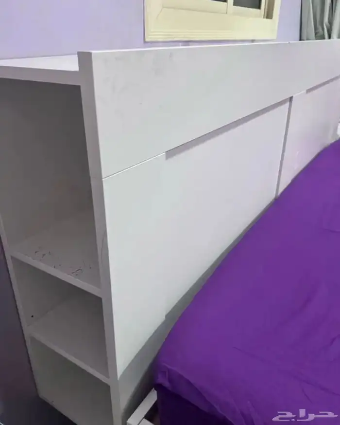 سرير ايكيا ابيض 1