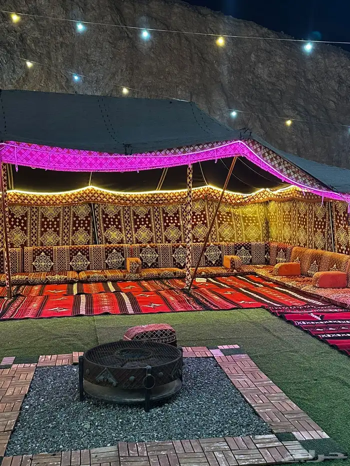 للايجار مخيم العنود قسمين 2