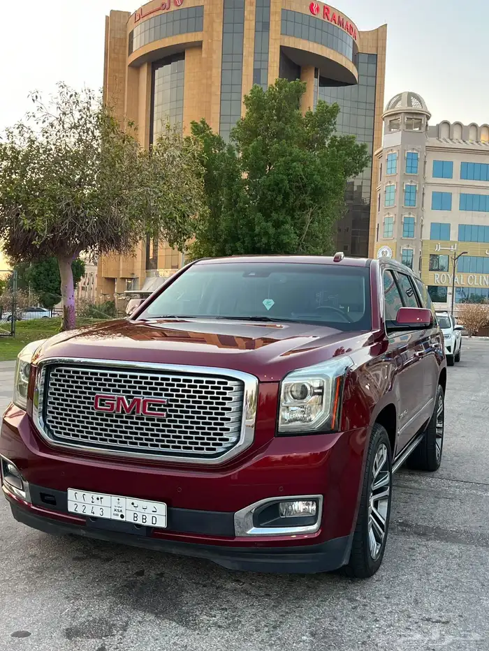 جي ام سي يوكن دينالي موديل 2017 فل قصير متاح اقساط 5