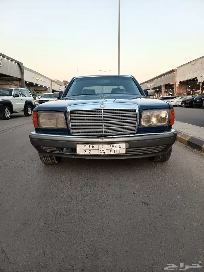 مرسيدس 86 يحمل رقم مميز 3