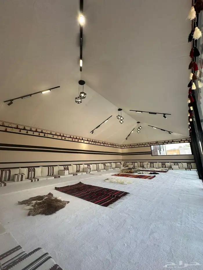 بيوت شعر جديدة ابيض واسود جميع المقاسات وخيم 9