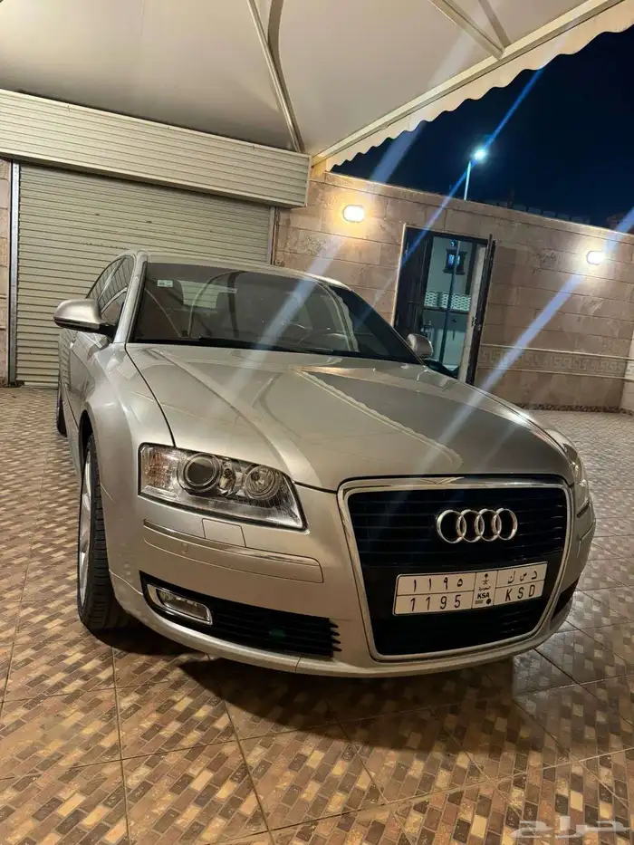 اودي A8 موديل 2010 ممشى الموتر 131 الف فقط مواصفات السياره 10