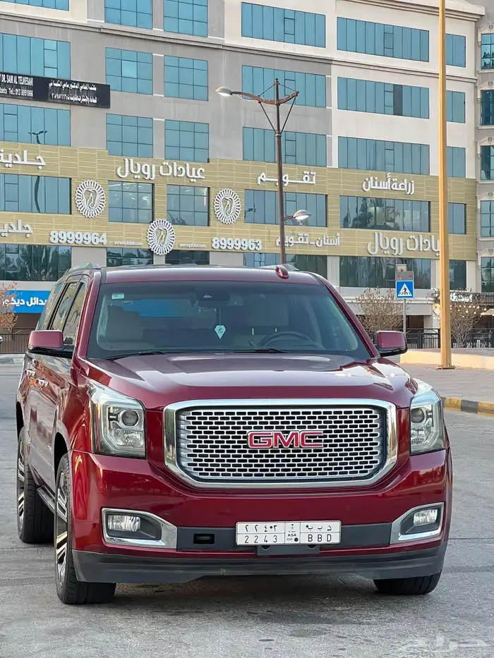 جي ام سي يوكن دينالي موديل 2017 فل قصير متاح اقساط 9