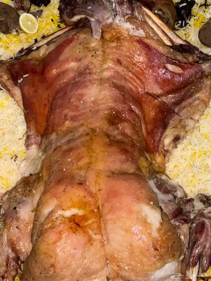 طبخ حنيذ بالمرخ 1