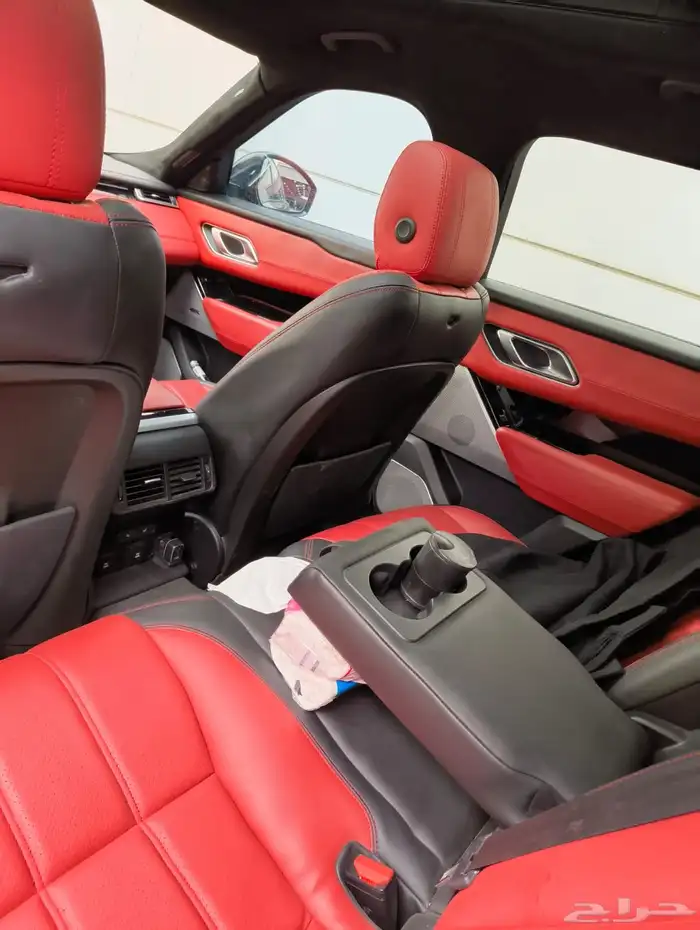 رانج فيلار 2018 احمر عنابي من الخارج   اسود من الداخل 4