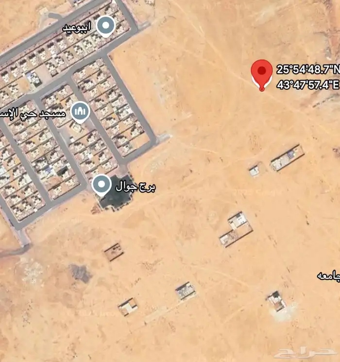 ارض للبيع بحي الجامعه - البدائع 0