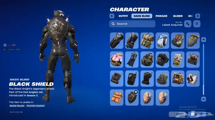 حساب فورتنايت سكلتون بنفسجي 1