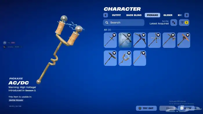 حساب فورتنايت سكلتون بنفسجي 4