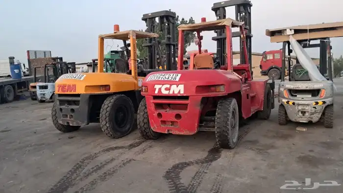 لتأجير الرافعات رافعه شوكية 10 طن سفتي كامل مديل حديث روافع 0