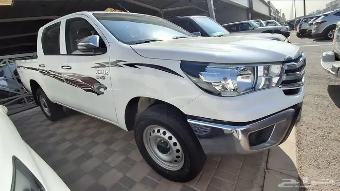 تويوتا هايلكس 2023 GL2 مستعملة مفحوصة مضمونة مصينة 0