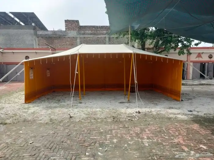 بيوت شعر جديدة ابيض واسود جميع المقاسات وخيم 0