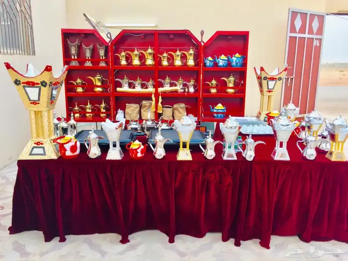 عربه مع قهوجي الغبوق للمناسبات 0