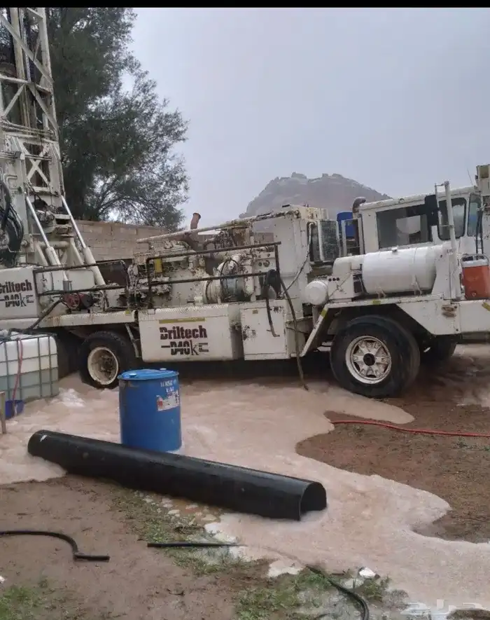 حفار ابار في حائل وما حولها والقرى المجاورة 2