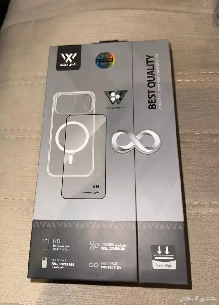 بكج حماية ايفون 17 برو ماكس لم يستخدم 1