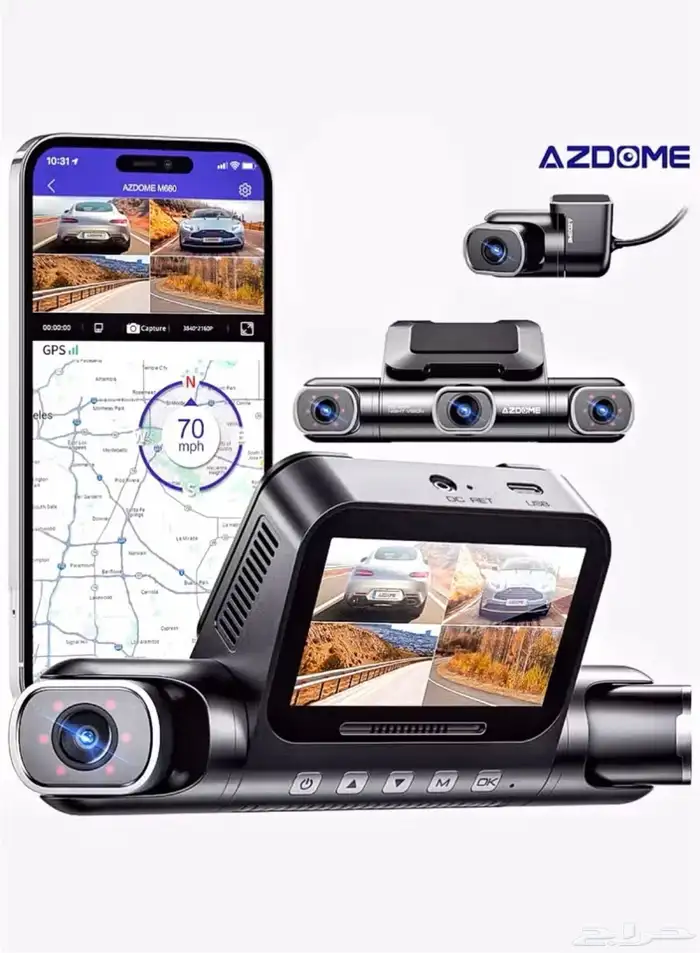 داش كام أزدوم AZDOME 4K-M660 0