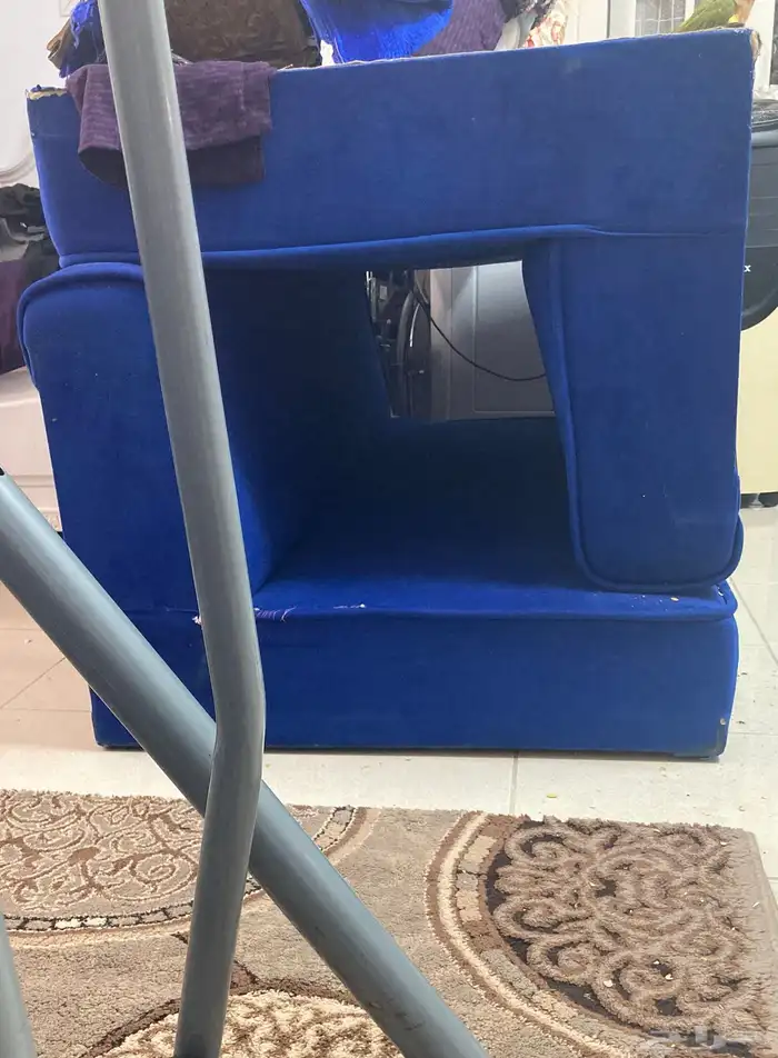 كنب أرضي مخمل مترين 1