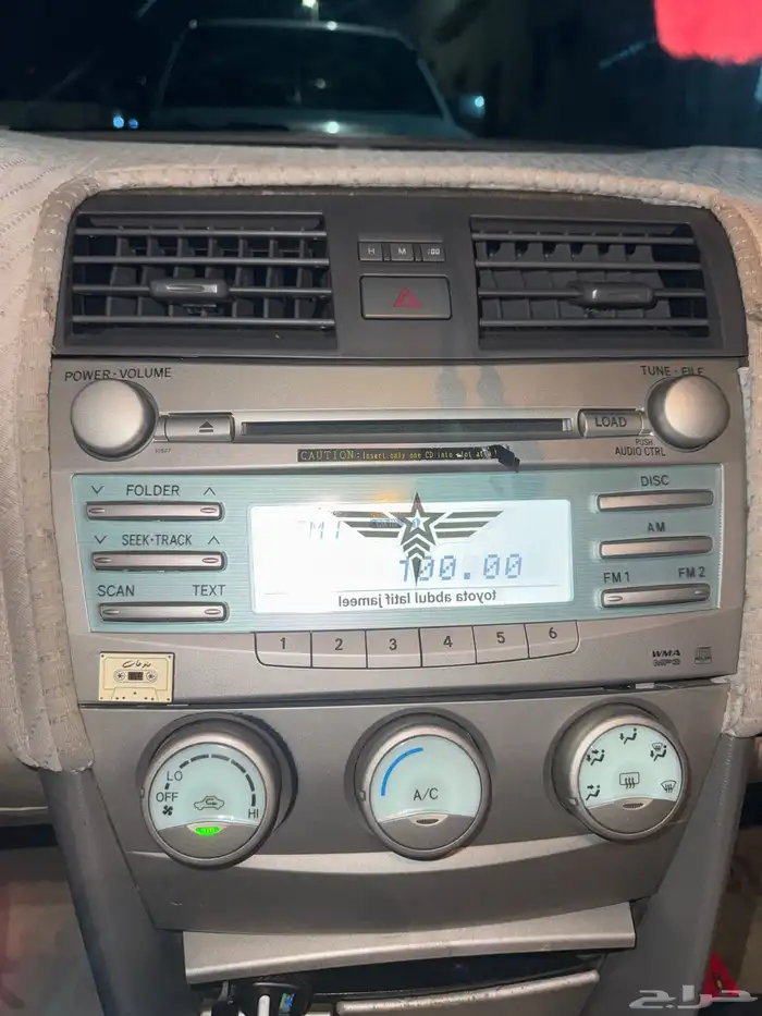 مسجل كامري 2007 -2011 1