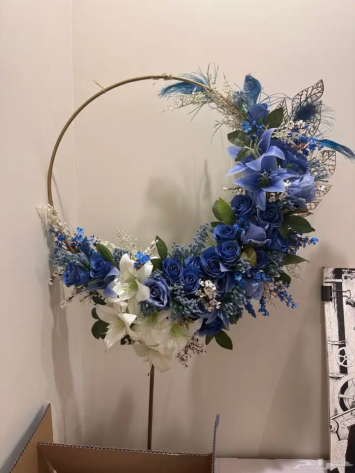 حلقة ديكور تنفع للأستقبال او زينة 1