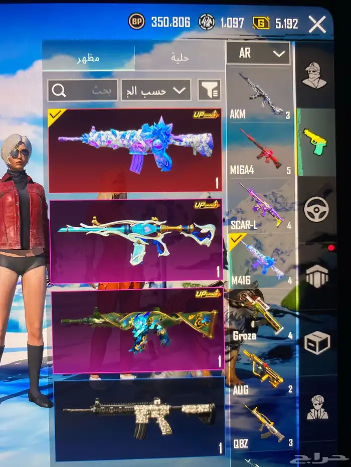 حساب ببجي 13