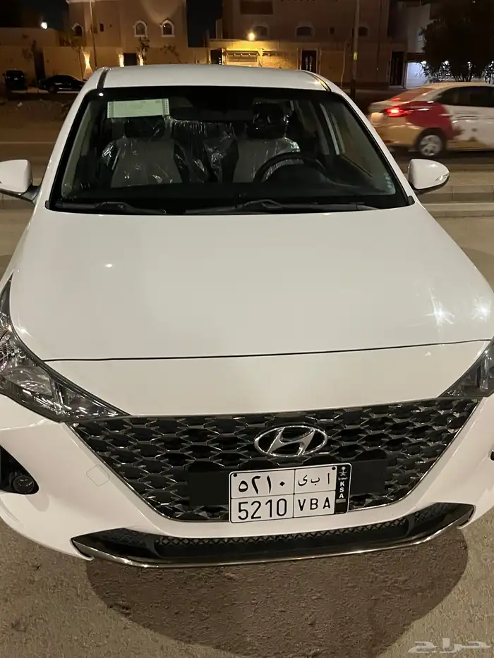 هونداي اكسنت 2022 خليجي بطاقه جمركيه مكينه 1600 ماشيه 40 9