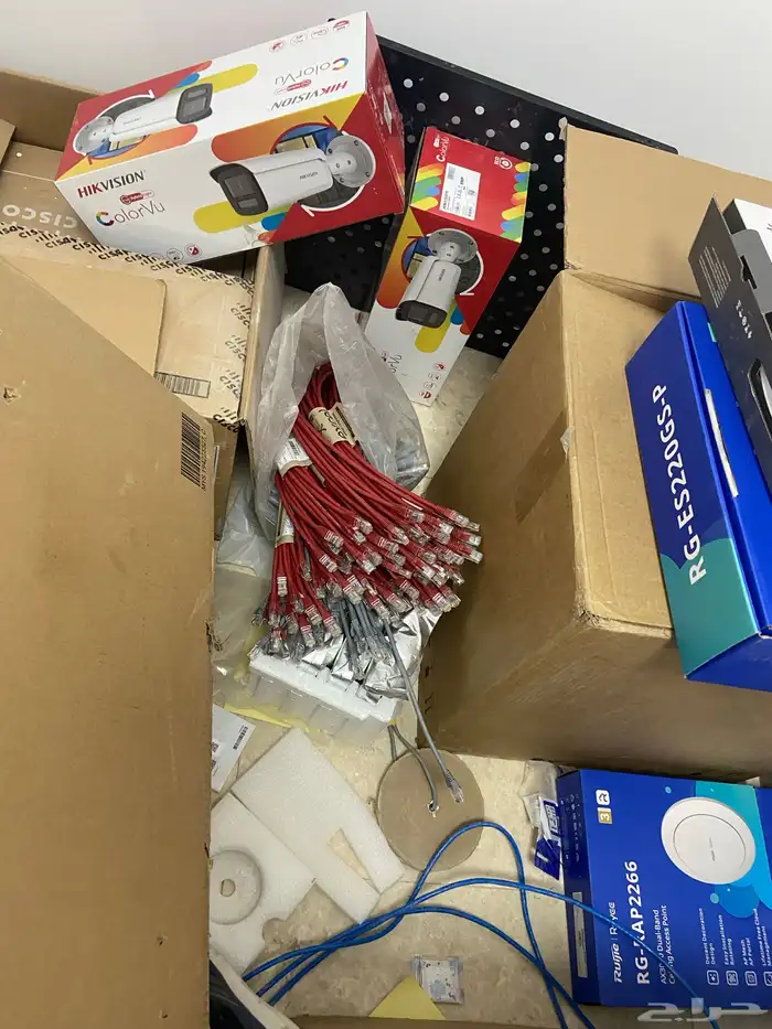 انظمة شبكات وكمرات مراقبه وانظمه بصمه جميع الحلول التقنيه 4