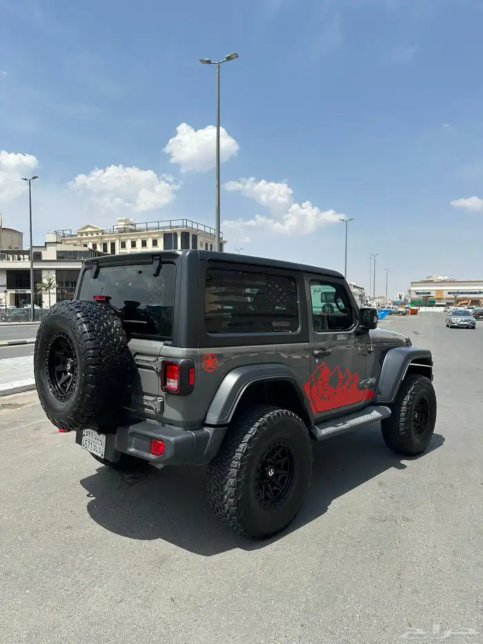 للبيع جيب رانقلر 2020 سبورت ممشاء 94 الف الطايف 5